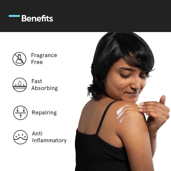 Минималистичный лосьон для тела с ниацинамидом 5% | Восстанавливает кожный барьер | Питает с маслом ши | Для мужчин и женщин (180 г)