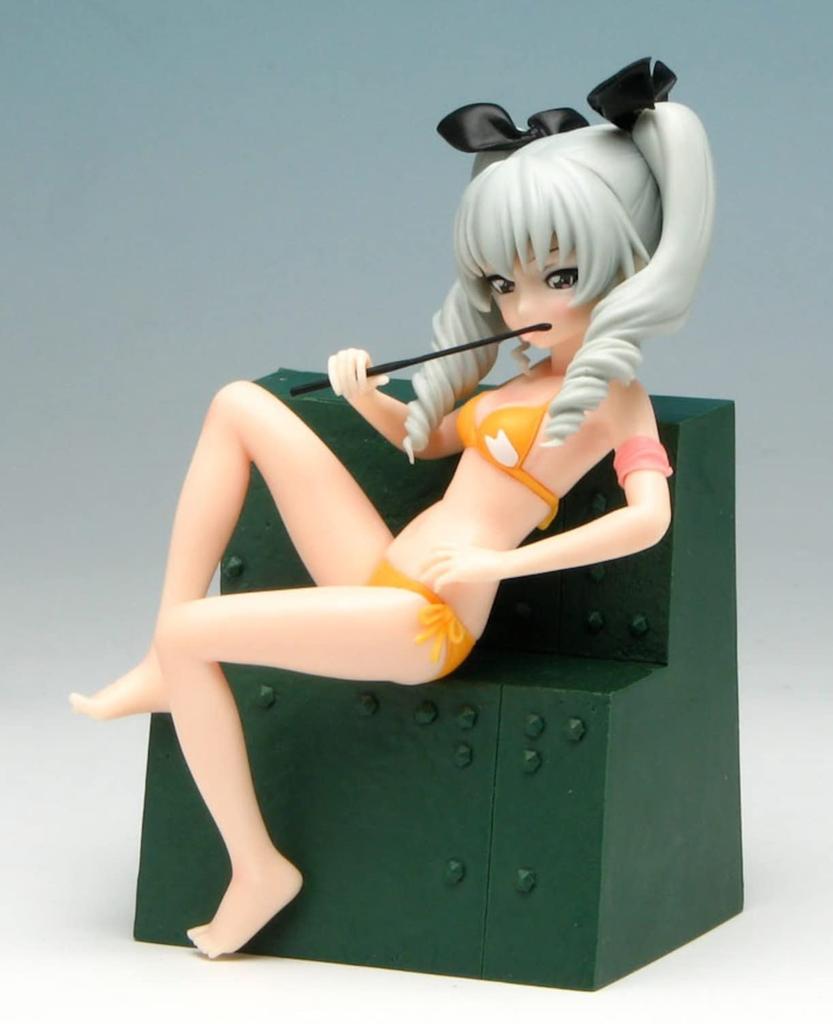 PLATZ Купальник Panzer Anchovy для девочек Garupan 10th Anniversary Special Scale 28x4x12 см, литой цветной резиновый комплект и вер.. Версия! 1/10 ГПСП-12