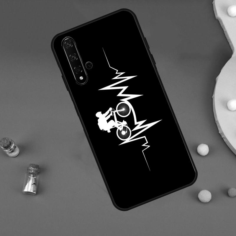 Bike Bicycle Case For Huawei Nova 11i 3i 7i 5T 11 9 10 SE Y60 Y61 Y70 Y90 Y91 P20 P40 Lite P30 Pro Cover