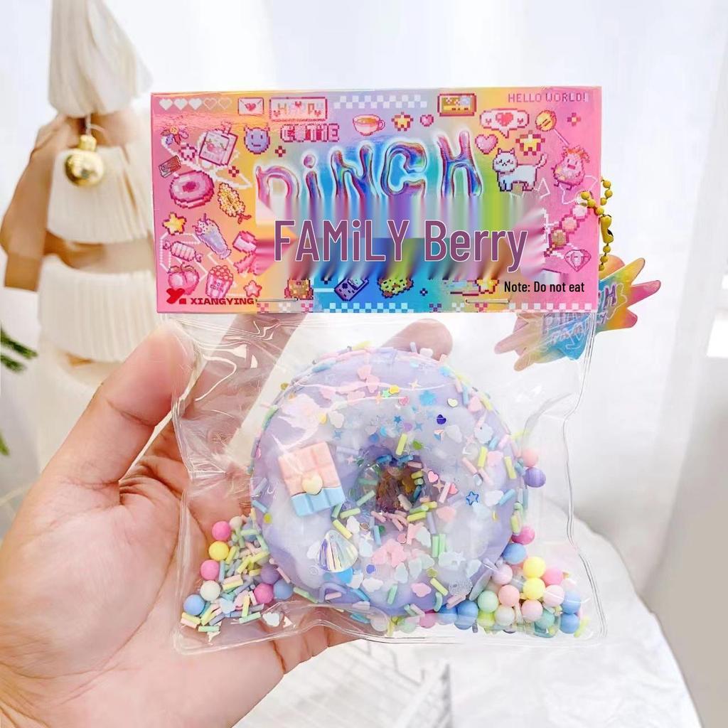 Pink Gold Cat Paw Squishy Toy for Girls - 2024 Decompression Artifact