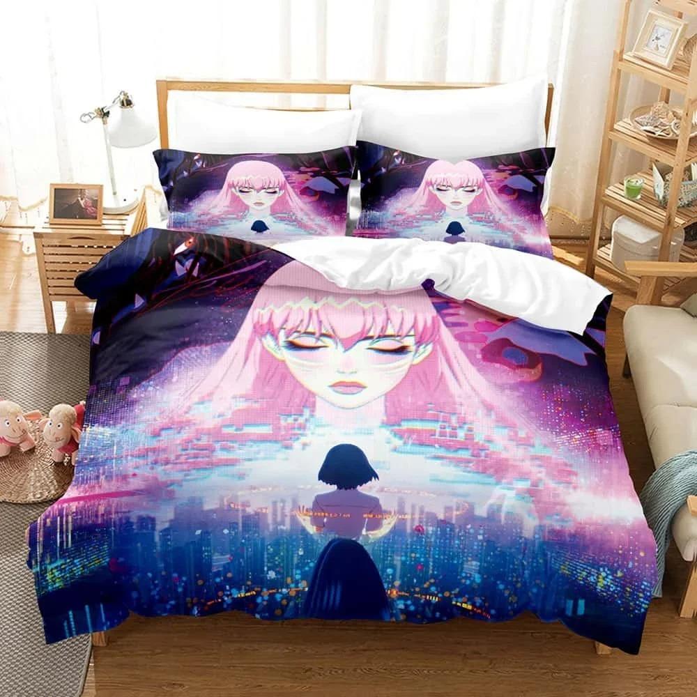 Аниме Комплект постельного белья Комплект постельного белья Белль Односпальный Двуспальный Полный Размер Королева Король Комплект для кровати Взрослый Ребенок Спальня Пододеяльник Комплекты Домашний текстиль