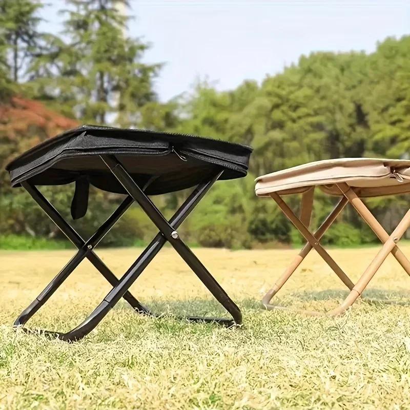 Ultra-Light Portable Folding Chair Multi-Function Compact Outdoor Picnic Camping Stool for Travel And Fishing