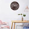 Luminous Wood Wall Clock Wood Rustic Wall Clock Decorative Wall Hanging Clock  for Kitchen