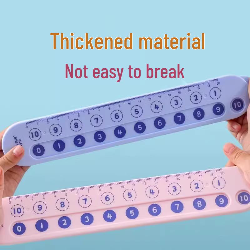 20cm Math Ruler for Elementary Students: Addition & Subtraction Up To 20, Preschool & Kindergarten Use