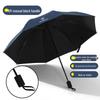 UV Protective Black Folding Sun Umbrella - Anti-Ultraviolet Women's Sunshade with Custom Logo