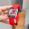 Силиконовый ремешок для Apple Watch 49 мм 46 45 44 40 41 38 мм с магнитной застежкой, подходит для iWatch Series 3 4 5 6 SE 7 8 9 10 Ultra 2