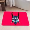 C-Киберпанк Самурай Логотип Коридорный Ковер Моющийся Нескользящий Коврик для Зоны Дивана и Кресел в Гостиной Кухонный Коврик Входной Коврик Ковер