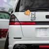 3pcs / Set Cute Pet Cat Car Sticker Climbing Cats Animal Styling Stickers Decoration Car Body Creative Decals Decor Accessories