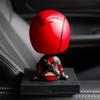 1X Deadpool Shaking Head Phone Bracket Car Dashboard Decorative For Toy Gifts