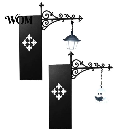 Indoor Accent Lighting for Nooks Ghost Bookshelf Light, Decorative Retro Lantern Library Decor, Warm LED Dark Academic Room Decor Reading Lamp