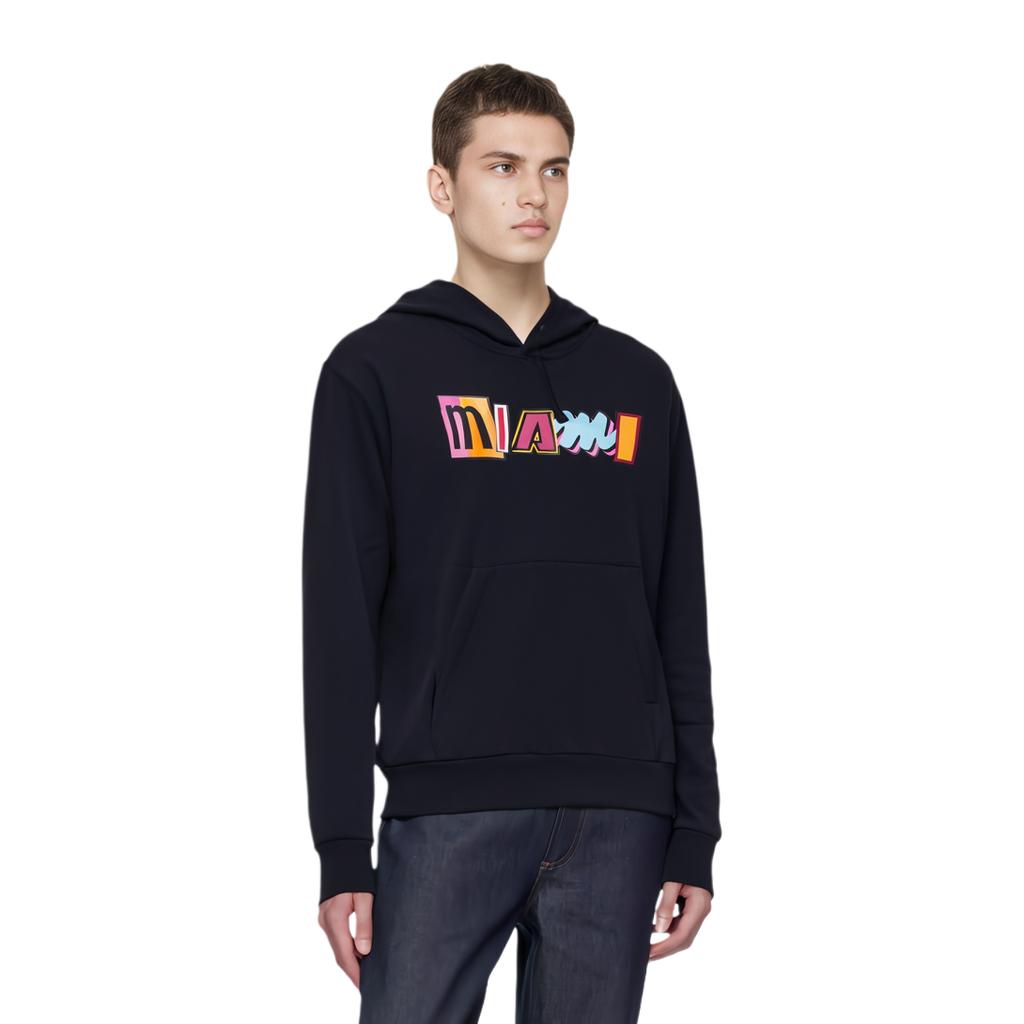 Nike Sweatshirts Men's Black Hooded Moderate Regular DB2324-010