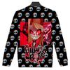 Women Men's Hazbin Hotel Anime Print Hoodies Round Neck Hooded Sweatshirts Man Travel Pullover Male Top Streetwear Outdoor Tracksuit
