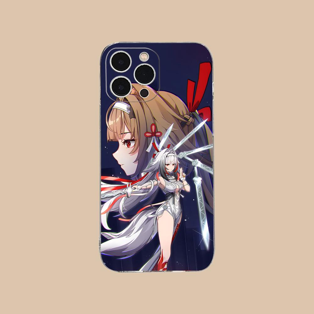 ZZZ Чехол для телефона Ye Shunguang для iPhone 17 16 15 14 13 12 11 X XR XS Air Pro Max Plus Mini Мягкий прозрачный чехол из ТПУ