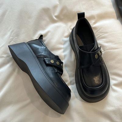 Модные мокасины коричневые женские туфли круглый носок обувь по акции Beau Today Молодежный тренд 2025 Шик заостренный носок Корейский стиль Женские туфли-лодочки