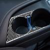 Carbon Fiber Car Water Cup Holder Cover Sticker for Chevrolet Camaro 2016-