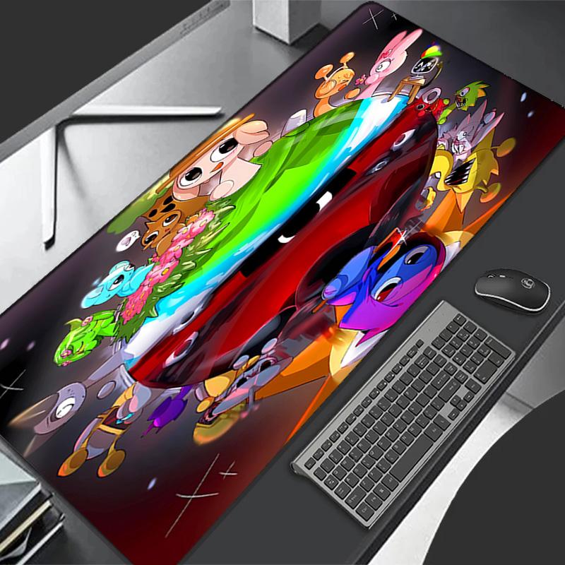 Sprunki8 Theme Premium Non-slip Mouse Pad with Stitched Edges,Durable Rubber Material,for Desktop & Gaming Great Gifts