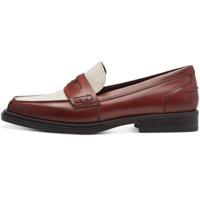 Женские слипоны Tamaris Slip-on cognac kombi
