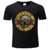 Guns N Roses Bullet Logo Black Graphic Band T-Shirt Tshirt T Shirts Man Top Tee tops Gun Movie Logo