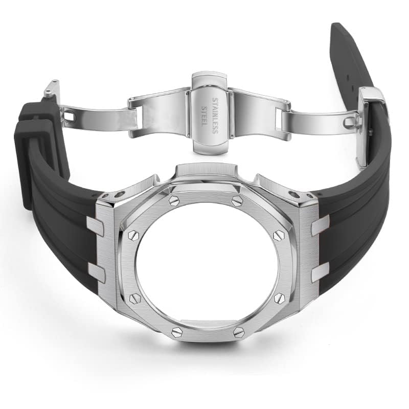 GA2100 4th Generation Watch Bezel Band Checker Watch Replacement Compatible with Casio AP Style Watch Accessory [Sakura Passed] G-Shock