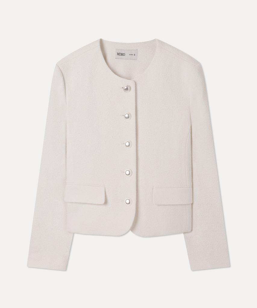 Круглая твидовая куртка Mixxo_Miwjkg32Pb