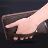 Business Men's Wallet Long PU Leather Mobile Clutch Bag Wallet Handbag Top Zipper Wallet AVE