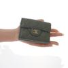 Chanel AP0230-Y04059-NZG82 Кошелек три сложения хаки ягненок Женский