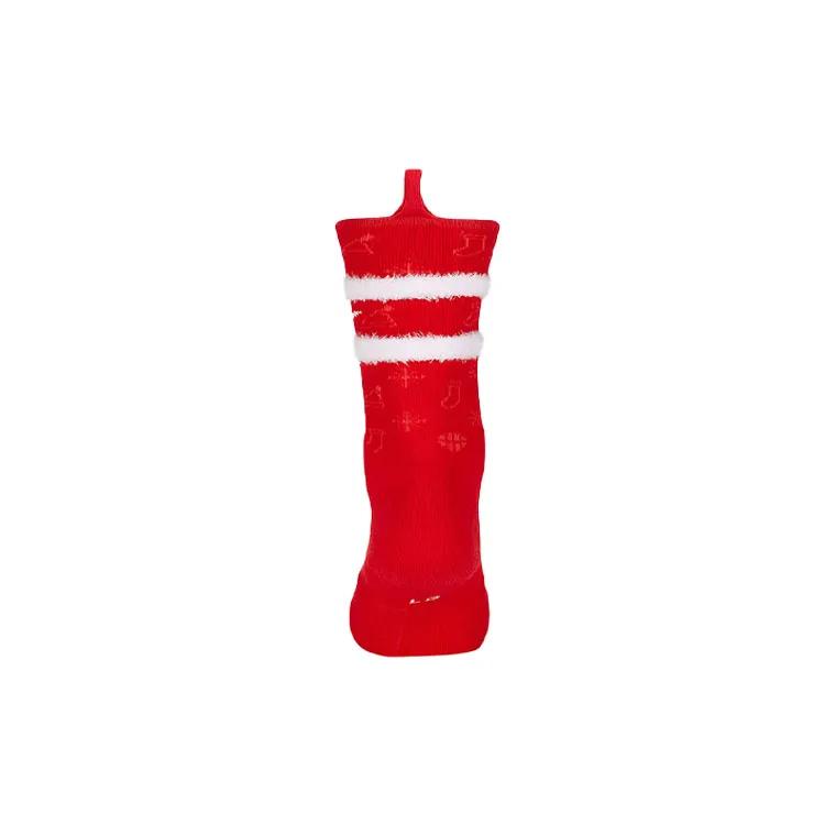 Nike Basketball Socks Unisex 1 Pack Christmas Red Couple's (Unisex) Basketball Socks CK6786 657