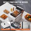 Commercial Electric Deep Fryer 3000W 9L Stainless Steel Upgrade 200°C