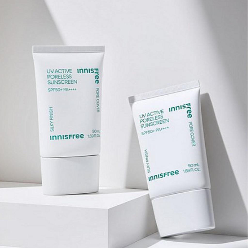 Innisfree НОВЫЙ АКТИВНЫЙ УФ-ФИЛЬТР ДЛЯ ЗАЩИТЫ ОТ СОЛНЦА С МАТИРУЮЩИМ ЭФФЕКТОМ SPF50+ PA++++ 50 мл