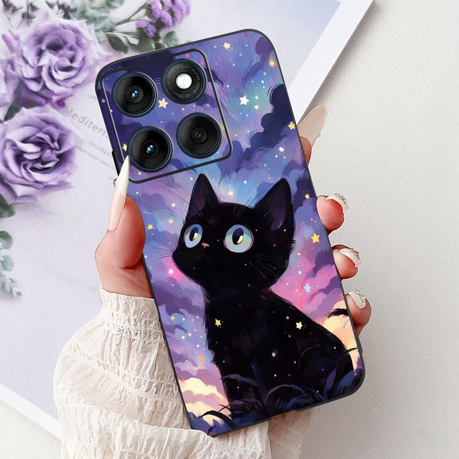 For Motorola Edge 60 Pro Case Luxury Butterfly Painted Cover Soft TPU Phone Case For Motorola Edge 60 Fusion Egde60 Pro 60S Bags