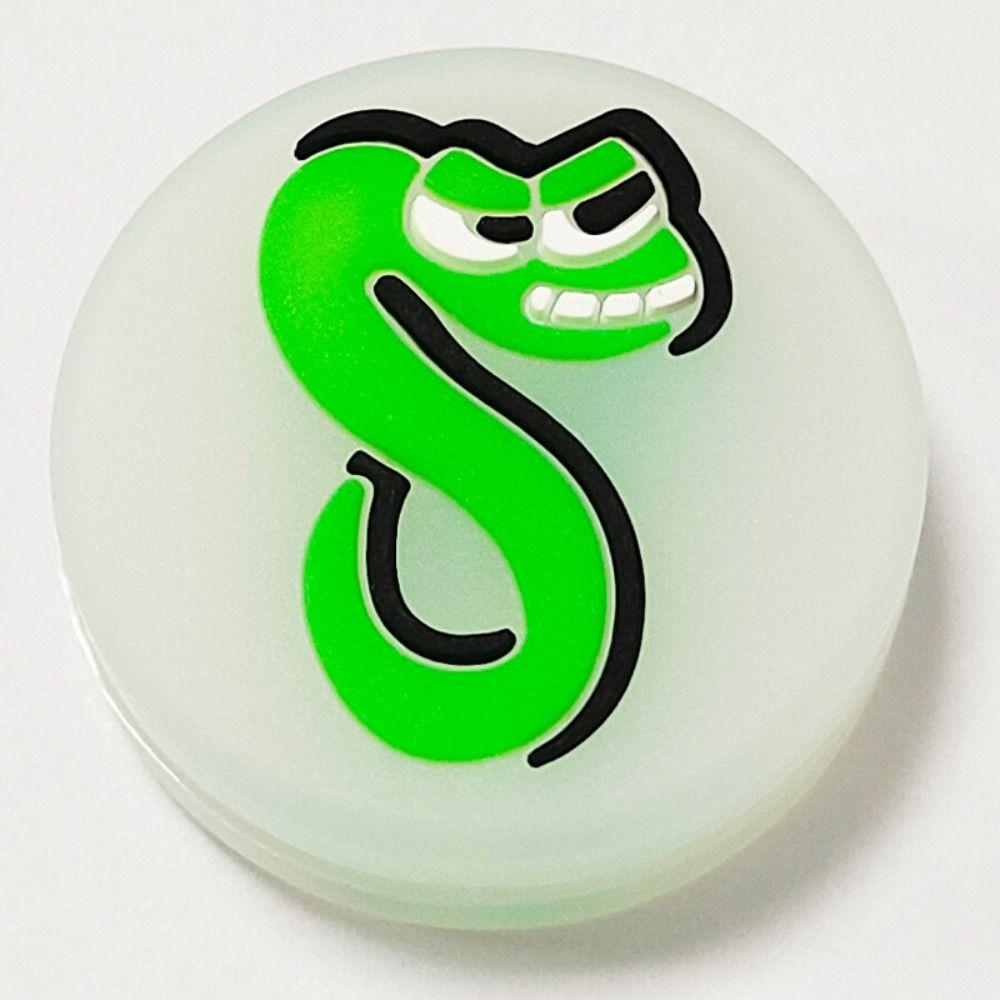 Силиконовый теннисный амортизатор с 26 английскими буквами, теннисная ракетка, амортизатор, ракетка для сквоша