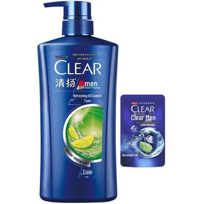 Набор шампуней Clear Men против перхоти для контроля жирности