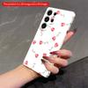 2DFlat Samsung phone case Red Tulip Floral Pattern Phone Case Applicable to Galaxy S22 S23 S24 S25ULTRA S26 A12 A13 A14 A15 A16  A34 A35 A54 A55