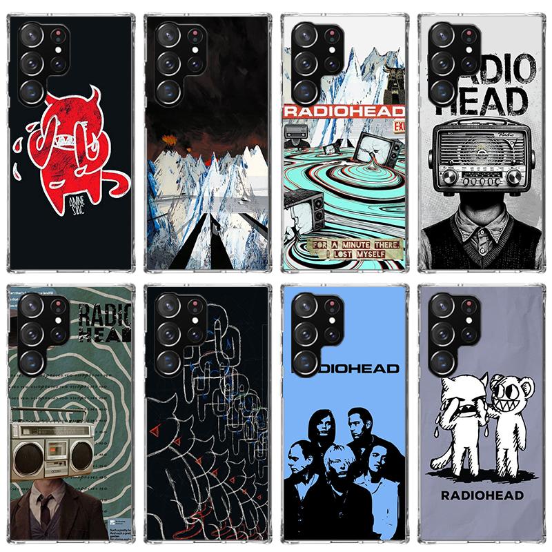 Bnad R-Radiohead Phone Case For Samsung Galaxy S26 S25 Edge S24 S23 Ultra S22 Plus S21 S20 FE Soft TPU Back Cover Funda Galaxy S