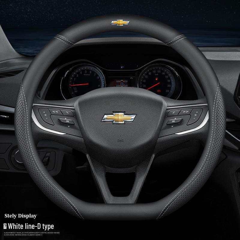 Чехол на руль для Chevrolet Equinox, Tracker, Trax, Blazer, Cruze, Cavalier, Malibu XL
