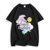 I'm Dead Inside Dolphin Tshirts 100% Cotton Trendy Shirts Couples Loose Tees Men/women Short Sleeve T Shirt Cute Animal T-shirt