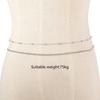 Stylish Double Layer Metal Belly Chain Waist Belt For Women Fashion Body Jewelry Waist Chain Evening Party Accessory