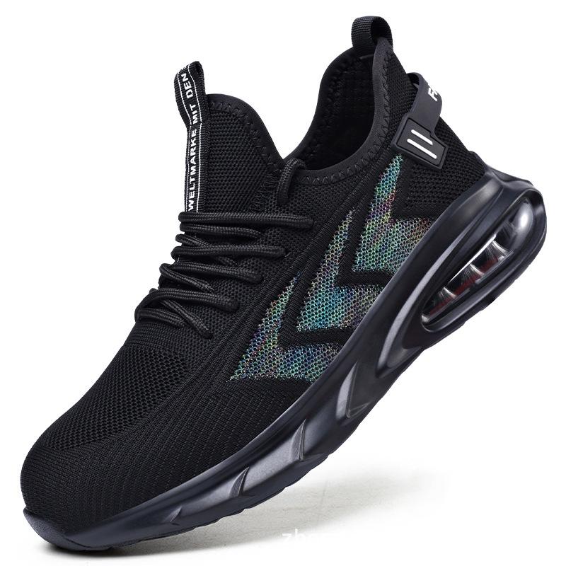 Обувь для страхования труда Мужская защитная и противопрокольная одежда Летняя дышащая рабочая обувь Защитная обувь