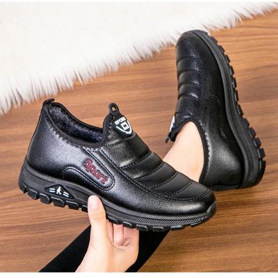 Зимние женские ботинки унисекс зимние ботинки теплые водонепроницаемые ботильоны женские плюшевые туфли повседневная обувь без застежек новые мужские ботинки