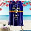 Lecce Heroes Print Beach Towel, Large Soft Quick Dry Towel for Beach Camping Swimming