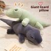 Плюшевая подушка-игрушка Большой крокодил Мягкая игрушка Подарок для мальчиков и детей