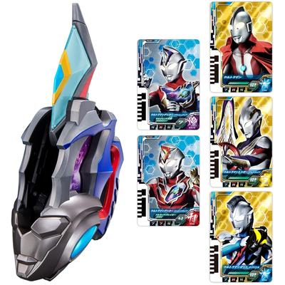 Bandai Ultraman Decker DX Ultra D Flasher (Бонус за раннюю покупку включает 3 золотые карты Ultra Dimension)