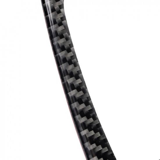 New 1pcs Carbon Fiber Gear Shift Frame Sticker Trim For BMW Z4 E89 2009-2016