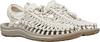 KEEN Женские сандалии Uneek Classic на двух шнурках, Белые