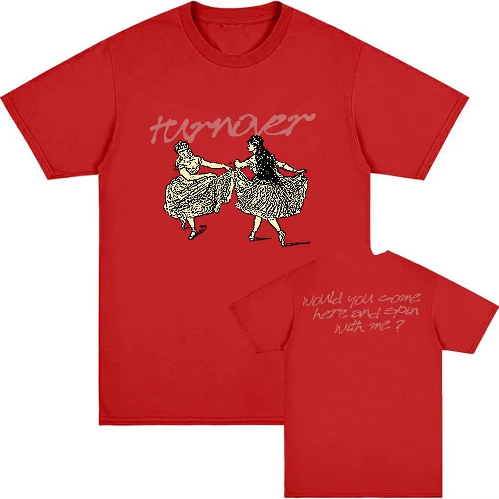 DIZZY TEE ОБОРОТ Группа Рок-группа Футболка Гранж Мода Унисекс Уличная одежда Летний Хлопок Свободные Мужские Футболки Хип-хоп Мужская Футболка