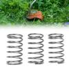 3pc Spool Cap Cover Spring Replacement for Black and Decker Trimmer Parts Head Compatible Accessory for Lawn Maintenance Tools