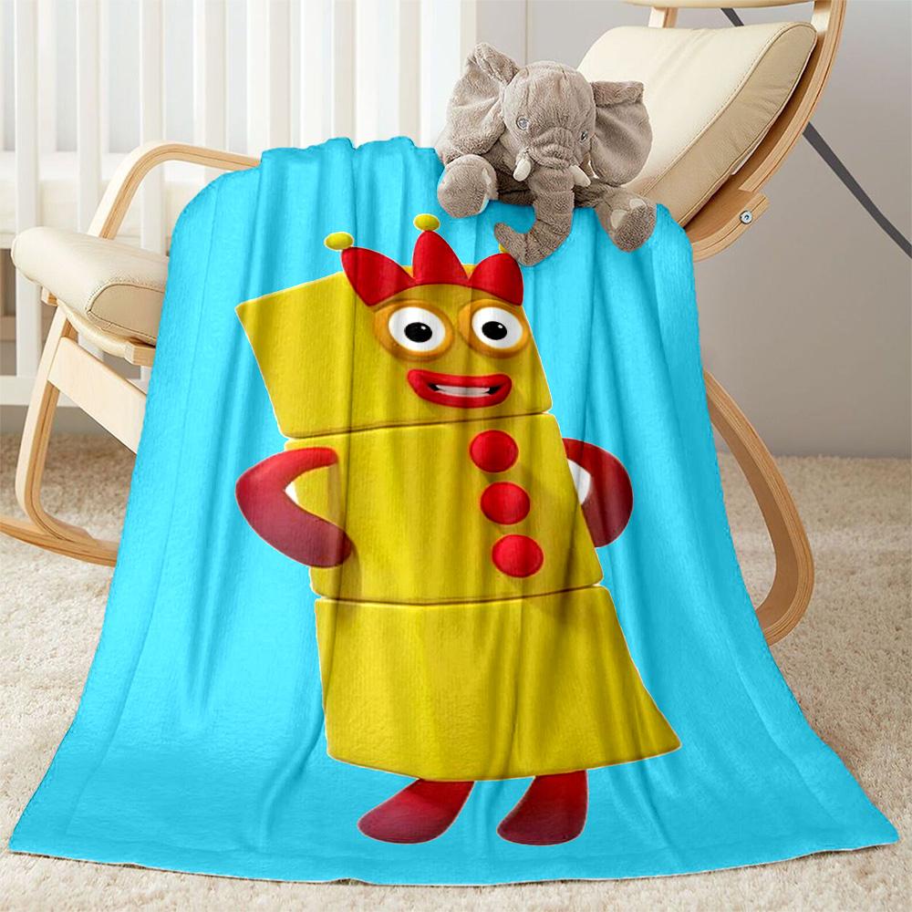 Numberblocks Blanket Warmthful Decor Perfect For Chair Office Chair Office For All Occasions Modern Gift For Travel Home Birthdays