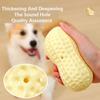Pet Training Interactive Dog Toys Accessories Simulated Peanuts TPR Rubber Teeth Grinding Teeth Cleaning Squeaky Chew Toys