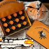 Halloween Spider & Pumpkin Lights - Creative Holiday Decor for Escape Room Pranks & Funny Props