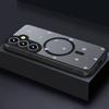 Магнитный чехол для телефона с узором в виде сердечек для Samsung Galaxy S26 S25 S24 S23 S22 Ultra Plus S25 Edge S24 S23 FE Акриловая крышка из ТПУ